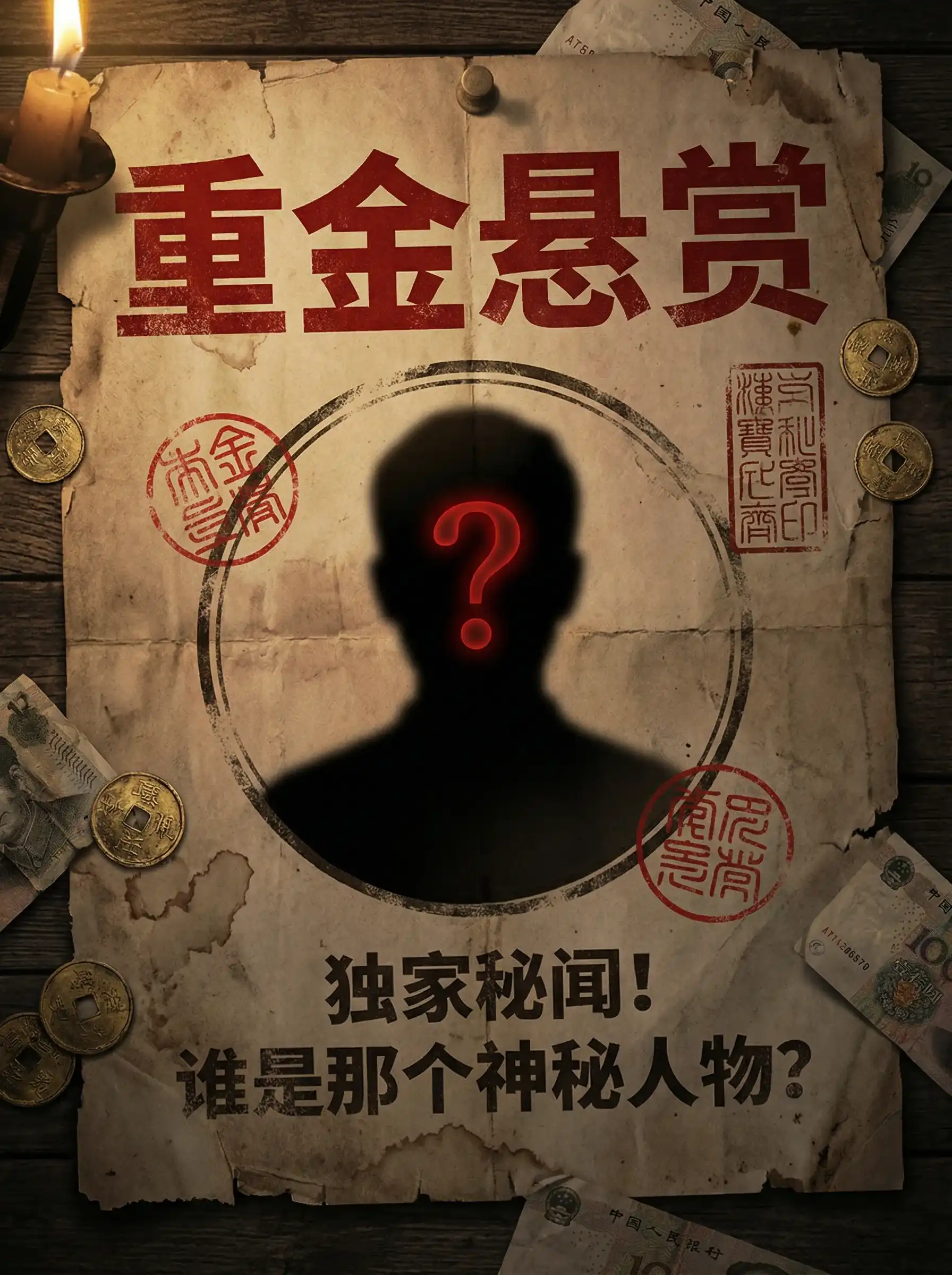 黑料社 - 重金悬赏线索征集令